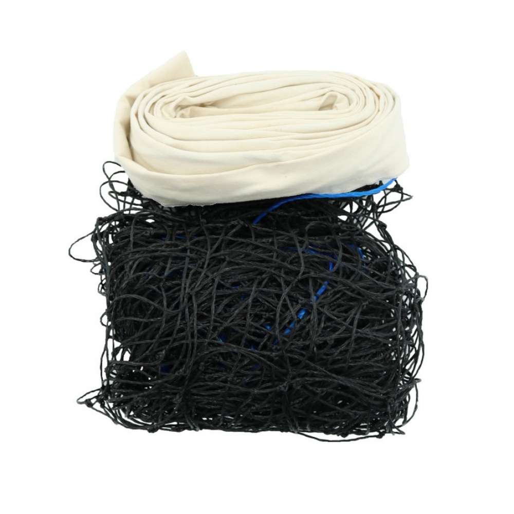 Rede de Vôlei Oficial 2 Faixas Spitter - Preto/Branco