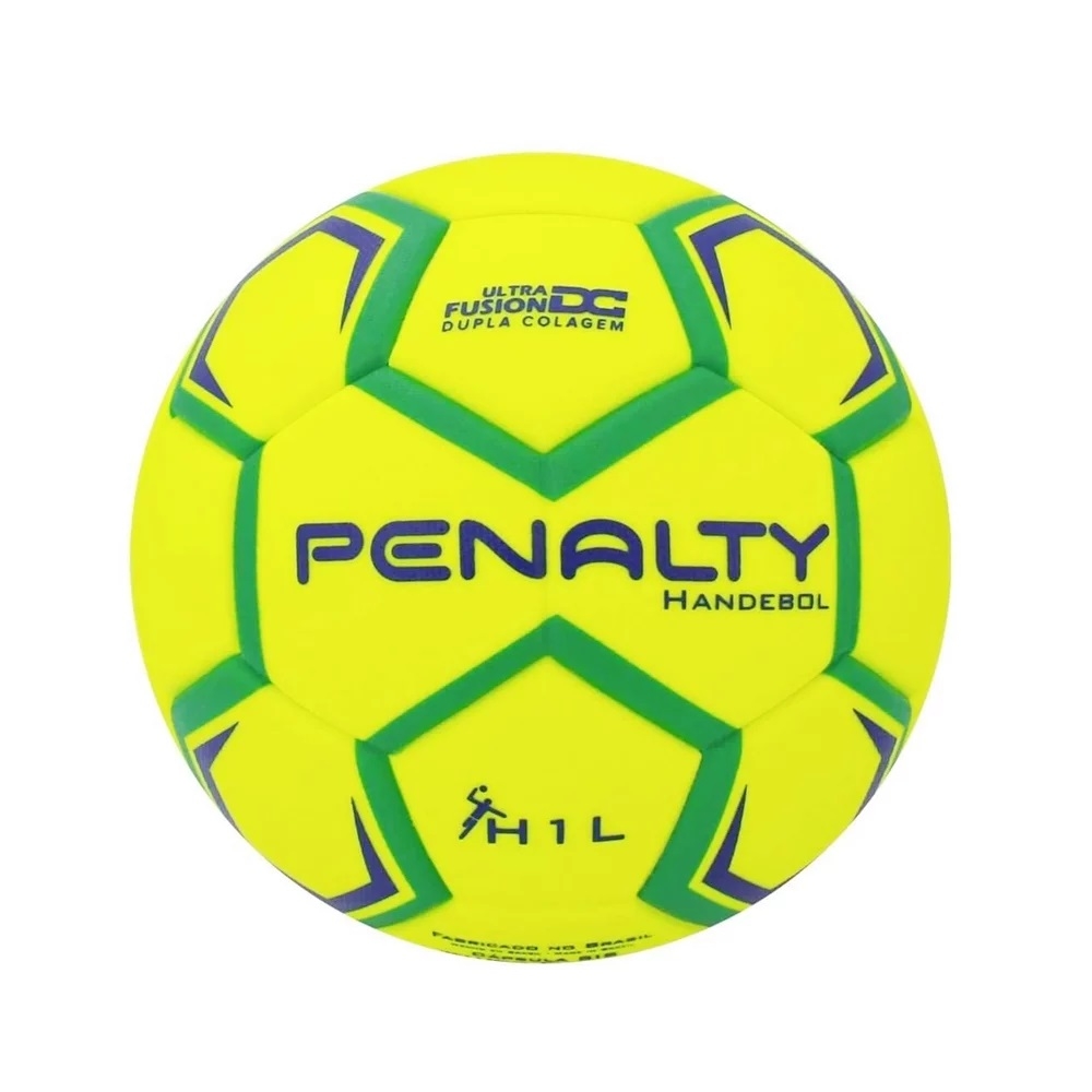 Bola Handebol Infantil Penalty H1L Ultra Fusion X - Amarelo/Verde