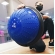 Bosu Meia Bola Fitness Acte T282 - Azul