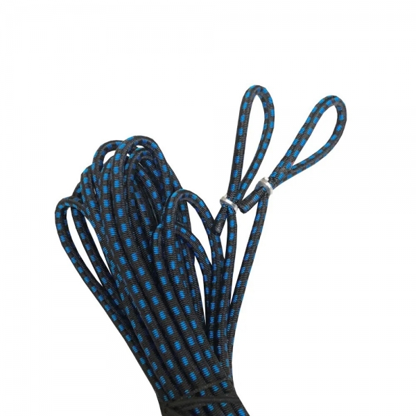 Corda Elástica 10 Metros - Preto/Azul