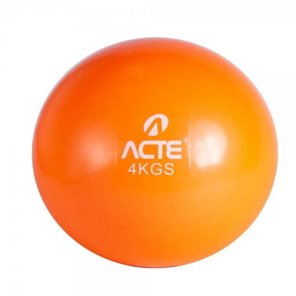 Bola Tonificadora Acte Sports de 4KG Laranja - Laranja