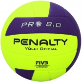 Bola Vôlei 8.0 Pro IX (Verde e Roxo) - Penalty - Verde