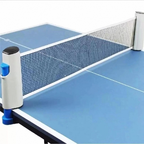 Rede Retrátil Tênis de Mesa/Ping Pong - Western - cinza/azul