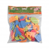 EVA Didático Alfabeto e Números com 107 peças EVAMAX - Multi Colorido