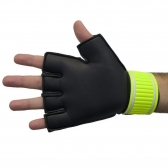 Luva Progne de Goleiro Futsal Amarelo/Roxo - Amarelo/Roxo