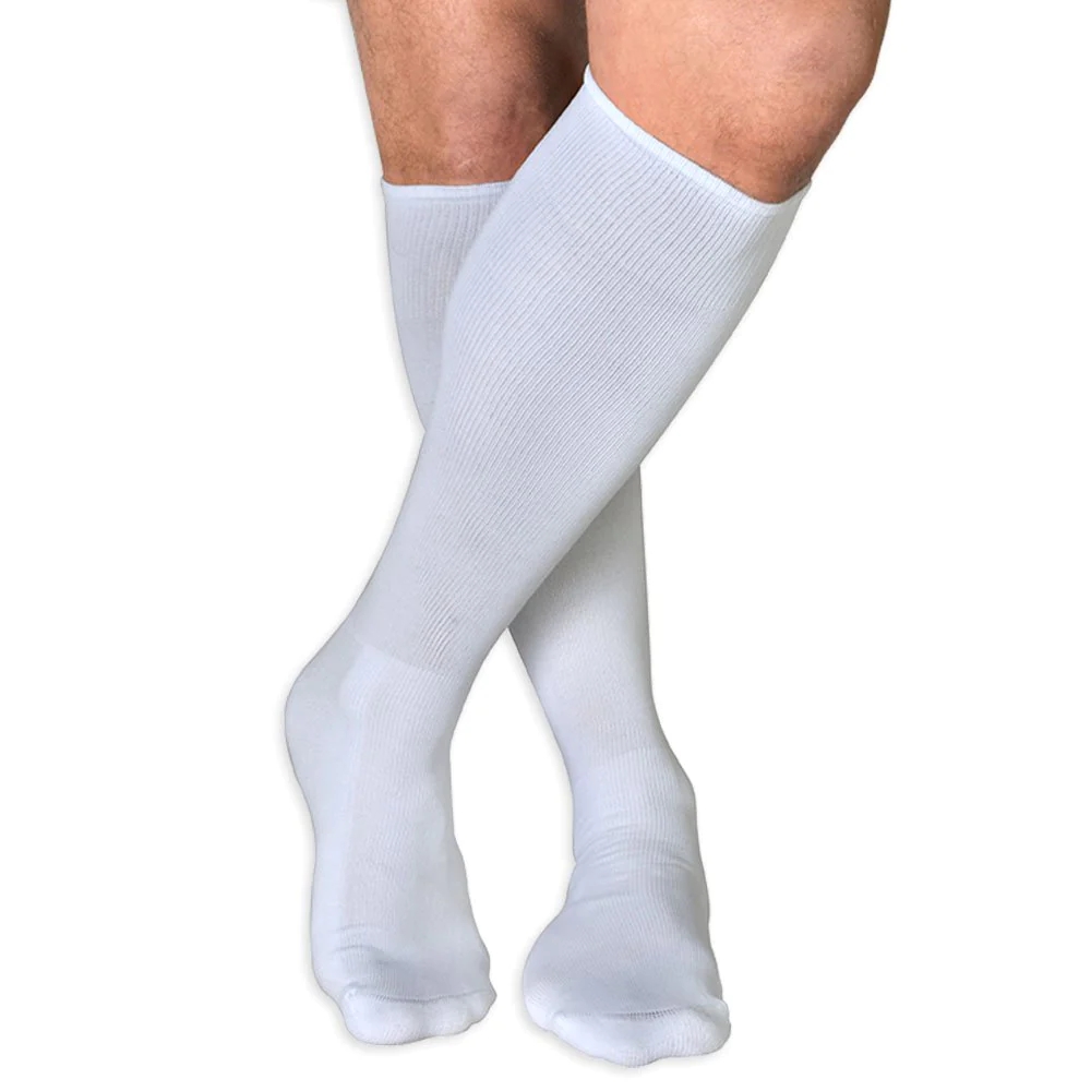 Kit com 10 Pares de Meiões Lisos de Futebol - Severa - Branco