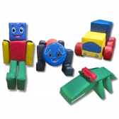 Quebra Cabeça de Módulos - LDM - Azul