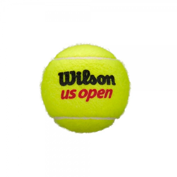 Bola de Tênis Wilson US Open Extra Duty (Tubo com 3 bolas) - Amarelo