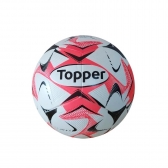 Bola De Futsal Topper Slick Colorful Vermelho - branco/vermelho