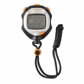 Cronômetro Digital Vollo com 200 Memórias VL-515 - Preto/Laranja