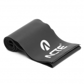 Faixa Elástica Intensidade Extra Forte, 150cm, Preta, T177, Acte Sports - Preto
