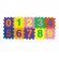 Tapete Infantil EVA 8mm Kit Com 10 unidades 28x28 Numérico - Preto/Branco