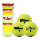 Bola Tênis Championship com 03 Unidades - Wilson - verde