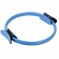Anel Arco Pilates Yoga Tonificador Flexível Fitness Treino Azul - Azul/Preto