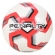 Bola de Society Storm Penalty XXIII Costurada Branco e Vermelho - Branco/Vermelho