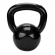 Kettlebell 16KG Emborrachado Preto - Preto
