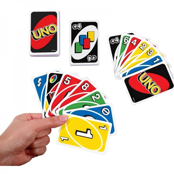 Jogo de Cartas Uno Mattel - Multi Colorido