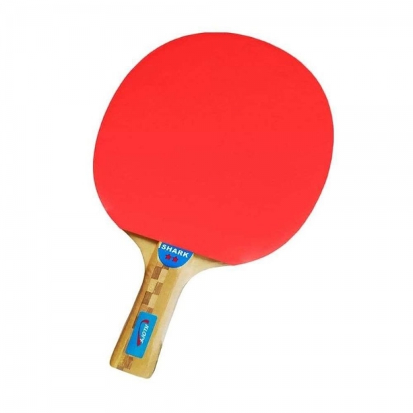 Raquete Tênis de Mesa Shark - Klopf - Vermelho\Preto