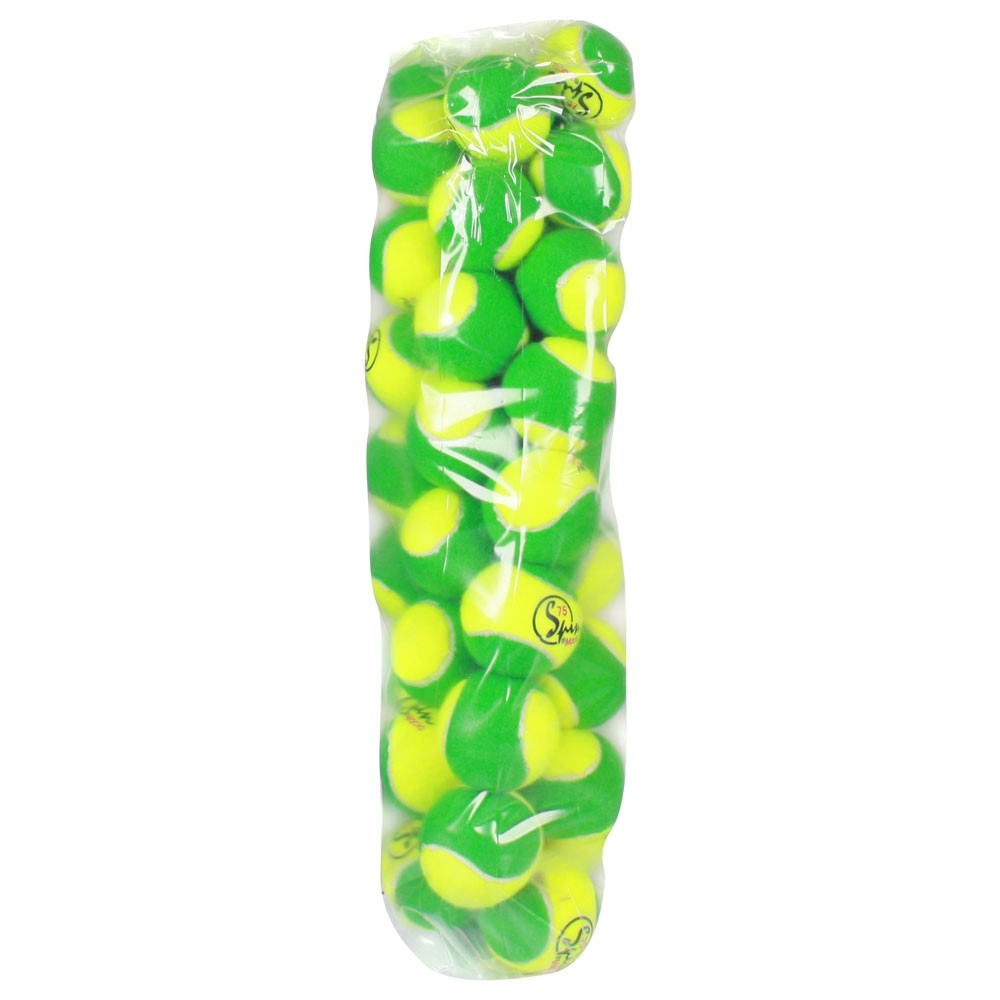 Bola de Tênis Spin 75 Macia Pacote com 40 Unidades - Amarelo